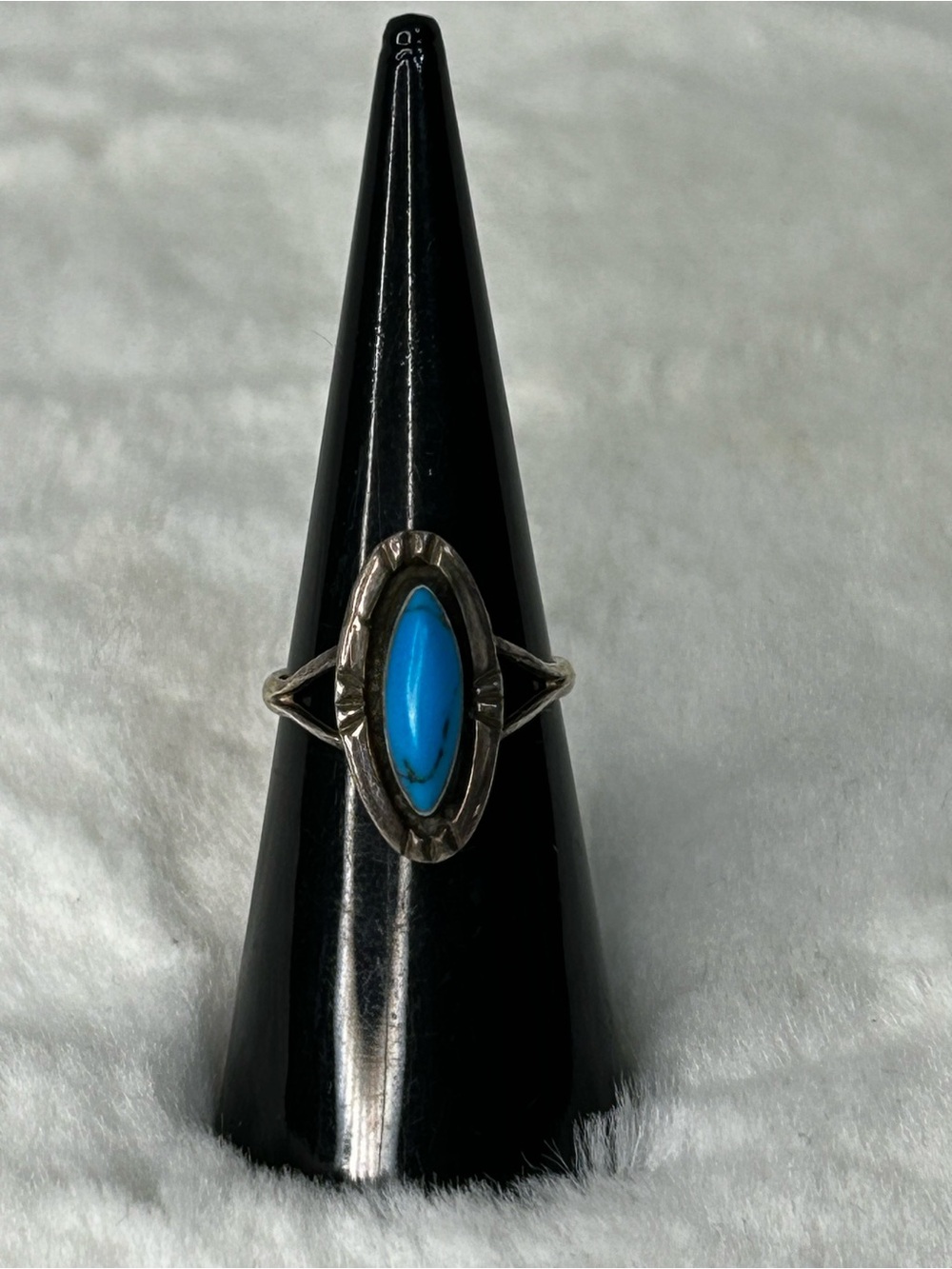 STERLING SILVER 925 MADE IN MEXICO TURQUOISE RING